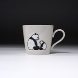 Mino ware Magic Thermal Mug  - Parenting Panda / 温感マグカップ