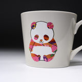 Mino ware Magic Thermal Mug  - Standing Panda / 温感マグカップ