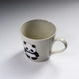 Mino ware Magic Thermal Mug  - Standing Panda / 温感マグカップ