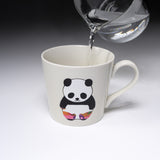 Mino ware Magic Thermal Mug  - Standing Panda / 温感マグカップ