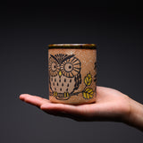 Fukurou Owl Sushi Yunomi Tea Cup / 梟湯呑み
