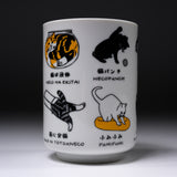 Cat Life Series Sushi Yunomi Tea Cup - 2 Designs / 猫との日常