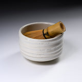 Matcha Bowl -  White Echo / 抹茶碗