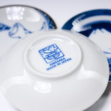 Mino ware Wagara Sometsuke Dinosaur Small Dish - 9 cm / 美濃焼き 恐竜シリーズ