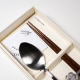 Mizuhiki Cutlery Gift Set  - Silver / 水引き ギフト箸セット