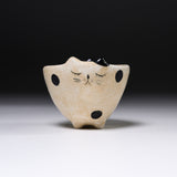 Noriko Sato Cat Round Bowl - Three Design Options / 水玉工房