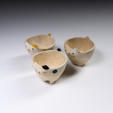 Noriko Sato Cat Round Bowl - Three Design Options / 水玉工房