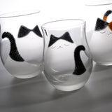 "My Family" Cat Glass Series – Bringers of Good Fortune - 6 Options / わたしの家族シリーズ