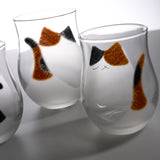 "My Family" Cat Glass Series – Bringers of Good Fortune - 6 Options / わたしの家族シリーズ