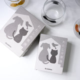 "My Family" Cat Glass Series – Bringers of Good Fortune - 6 Options / わたしの家族シリーズ