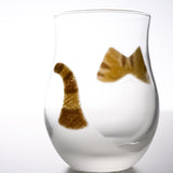 "My Family" Cat Glass Series – Bringers of Good Fortune - 6 Options / わたしの家族シリーズ
