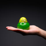 My Family Series - Budgerigar Glass Ornament / インコの置物