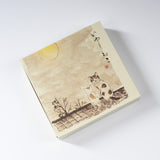 KOUSAIDO Cone Incense with Plate Set - 4 Fragrance Options  / 香彩堂 いやしねこ お香セット