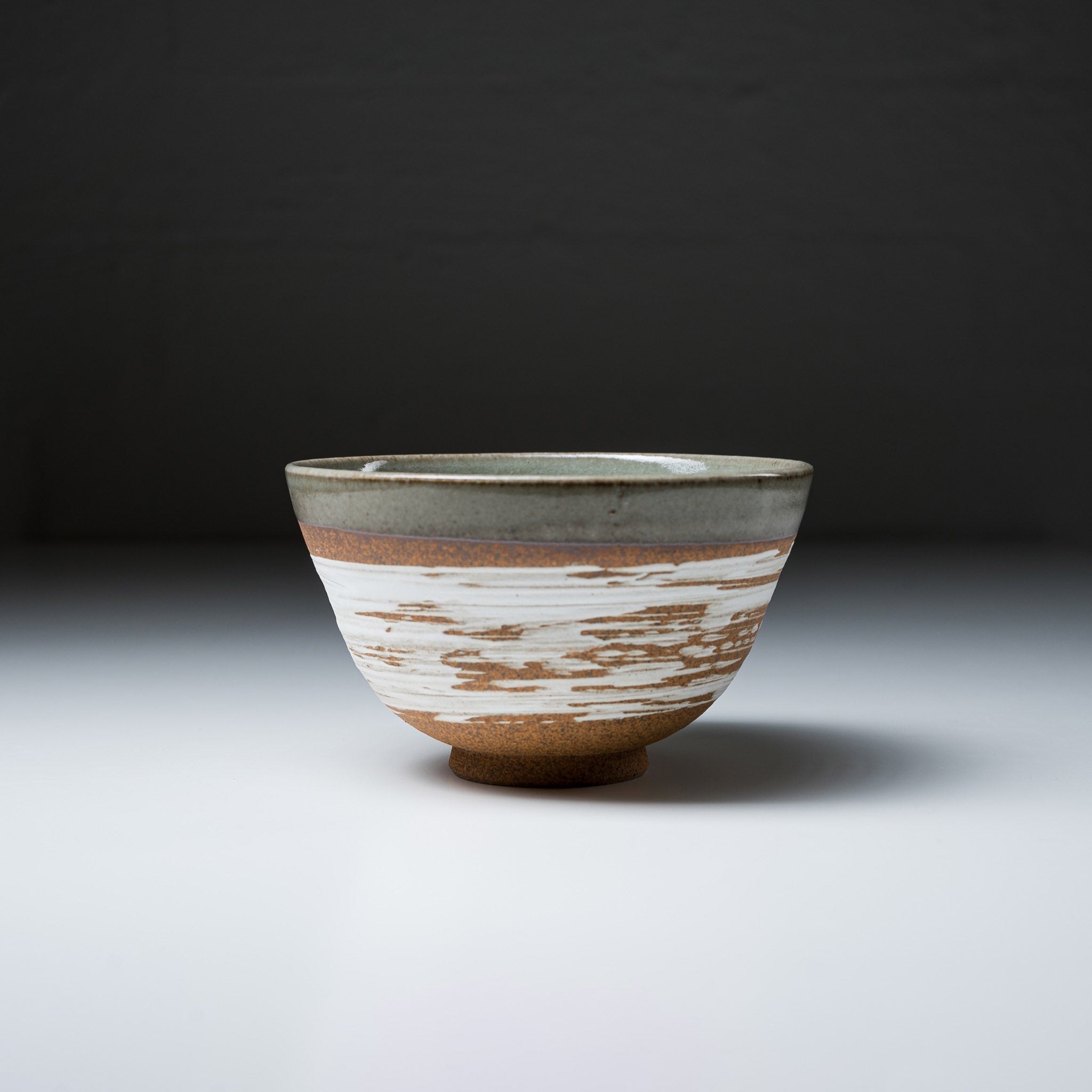 Matcha Bowl - Hakeme / 抹茶碗 刷毛目 | Osara - Crafted In Japan – Osara Australia