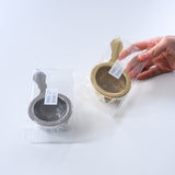 Neo Tea Strainer with Drip Bowl – Made in Japan - Two Colour Options