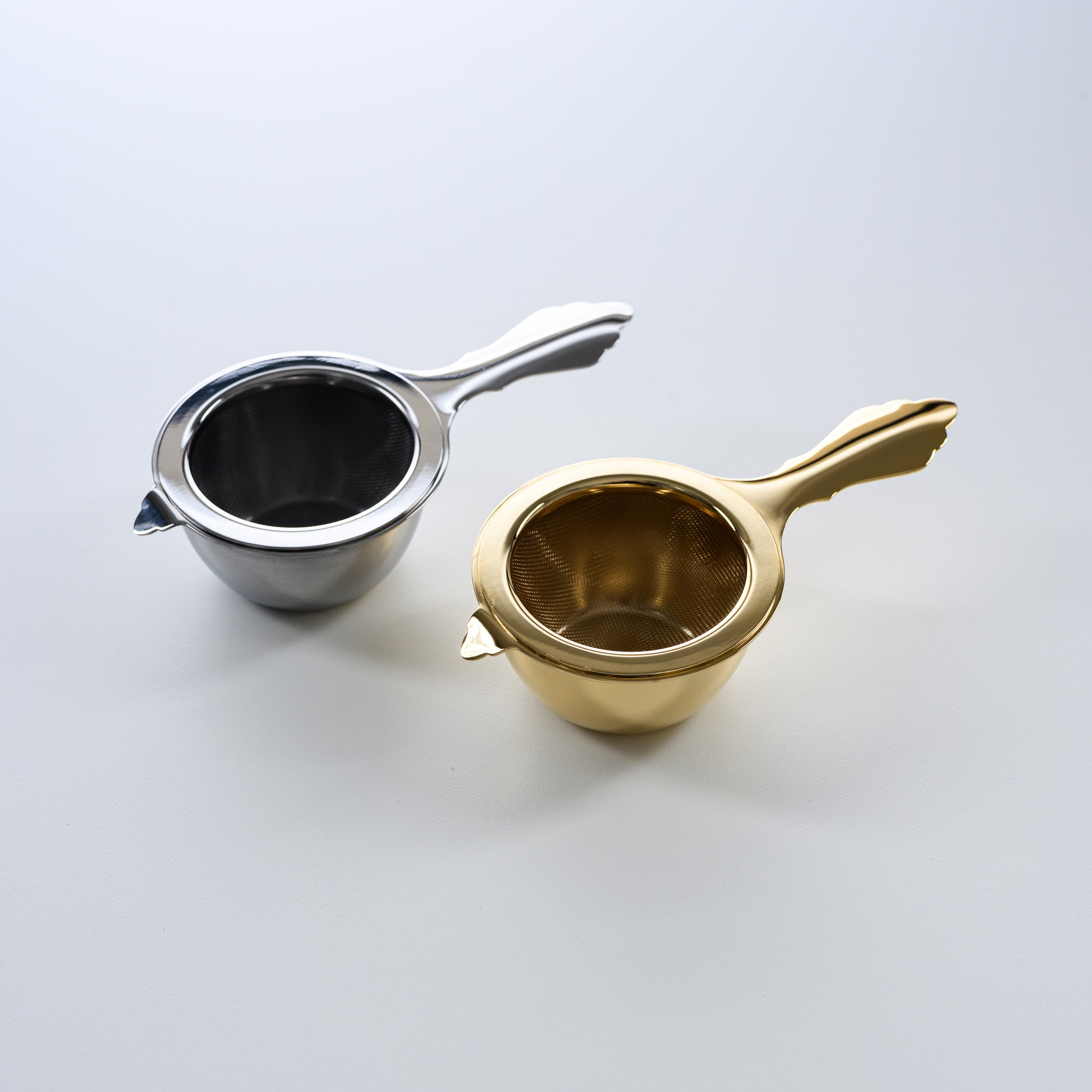 Neo Tea Strainer with Drip Bowl – Made in Japan - Two Colour Options ...