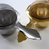 Neo Tea Strainer with Drip Bowl – Made in Japan - Two Colour Options