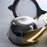 Neo Tea Strainer with Drip Bowl – Made in Japan - Two Colour Options