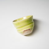 NINSHU Sake Cup, Small Teacup - Kaguya Green / かぐや