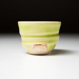 NINSHU Sake Cup, Small Teacup - Kaguya Green / かぐや