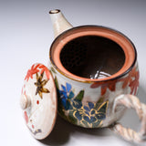 Kyo Kiyomizu Ware Hand made Teapot / 京焼・清水焼き