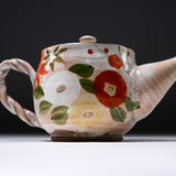 Kyo Kiyomizu Ware Hand made Teapot / 京焼・清水焼き