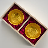 NOUSAKU Pair Sake Cup - Celebration / 能作 盃ギフト