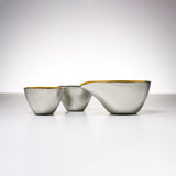 NOUSAKU Tin Sake Set - KIKI / 能作 錫金箔酒器セット