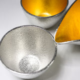 NOUSAKU Tin Sake Set - KIKI / 能作 錫金箔酒器セット