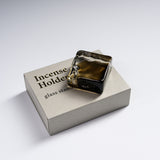 KOUSAIDO Glass Incense Holder - Grey / 香彩堂 硝子香立て