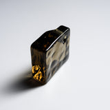 KOUSAIDO Glass Incense Holder - Black / 香彩堂 硝子香立て