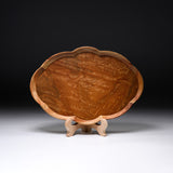 ICHIKAWA - Handmade Premium Oval Shape Tray - Camphor Wood
