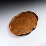 ICHIKAWA - Handmade Premium Oval Shape Tray - Camphor Wood