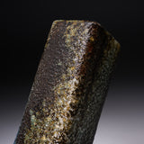 Ouji Kiln Ash Glaze Vase with Wooden Box / 王子窯 灰釉花入