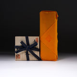 Ouji Kiln Momo Shino Vase with Wooden Box / 王子窯 桃志野花入