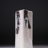 Ouji Kiln Momo Shino Vase with Wooden Box / 王子窯 桃志野花入
