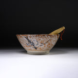 Ouji Kiln Suribachi & Surikogi Set - Medium 22 cm / 王子窯 志野すり鉢