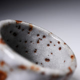 Ouji Kiln Nezumi Shino Sushi Yunomi Tea Cup / 王子窯 志野寿司湯呑み