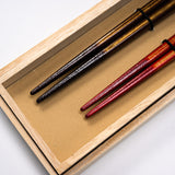 Japanese Chopstick with Wooden Box - Wakasa Obama / ペアギフト箸
