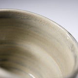 Onta Ware Tobikanna Tea Cup - Ivory / 小鹿田焼 湯呑み