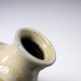 Onta Ware Tobikanna Flower Vase - 10 cm - Onion / 小鹿田焼 一輪挿し
