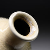 Onta Ware Tobikanna Flower Vase - 10 cm - Shallot / 小鹿田焼 一輪挿し
