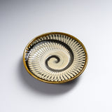 Onta Ware Tobikanna and Hakeme Small Plate - 12.5 cm - 4 Options / 小鹿田焼 小皿