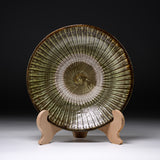 Onta Ware Hakeme Large Plate - 27 cm - D / 小鹿田焼 大皿