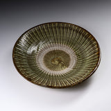Onta Ware Hakeme Large Plate - 27 cm - D / 小鹿田焼 大皿