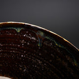 Onta Ware Hakeme Large Plate - 27 cm - C / 小鹿田焼 大皿