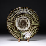 Onta Ware Hakeme Extra Large Plate - 30 cm / 小鹿田焼 大皿