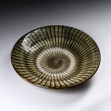 Onta Ware Hakeme Extra Large Plate - 30 cm / 小鹿田焼 大皿