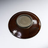 Onta Ware Hakeme Plate with Circular Pattern - 19 cm - 4 Options / 小鹿田焼 銘々皿