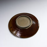 Onta Ware Hakeme Plate with Circular Pattern - 19 cm - 4 Options / 小鹿田焼 銘々皿